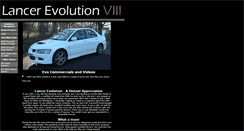 Desktop Screenshot of evo.turbomirage.com