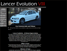 Tablet Screenshot of evo.turbomirage.com