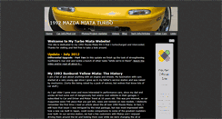 Desktop Screenshot of miata.turbomirage.com